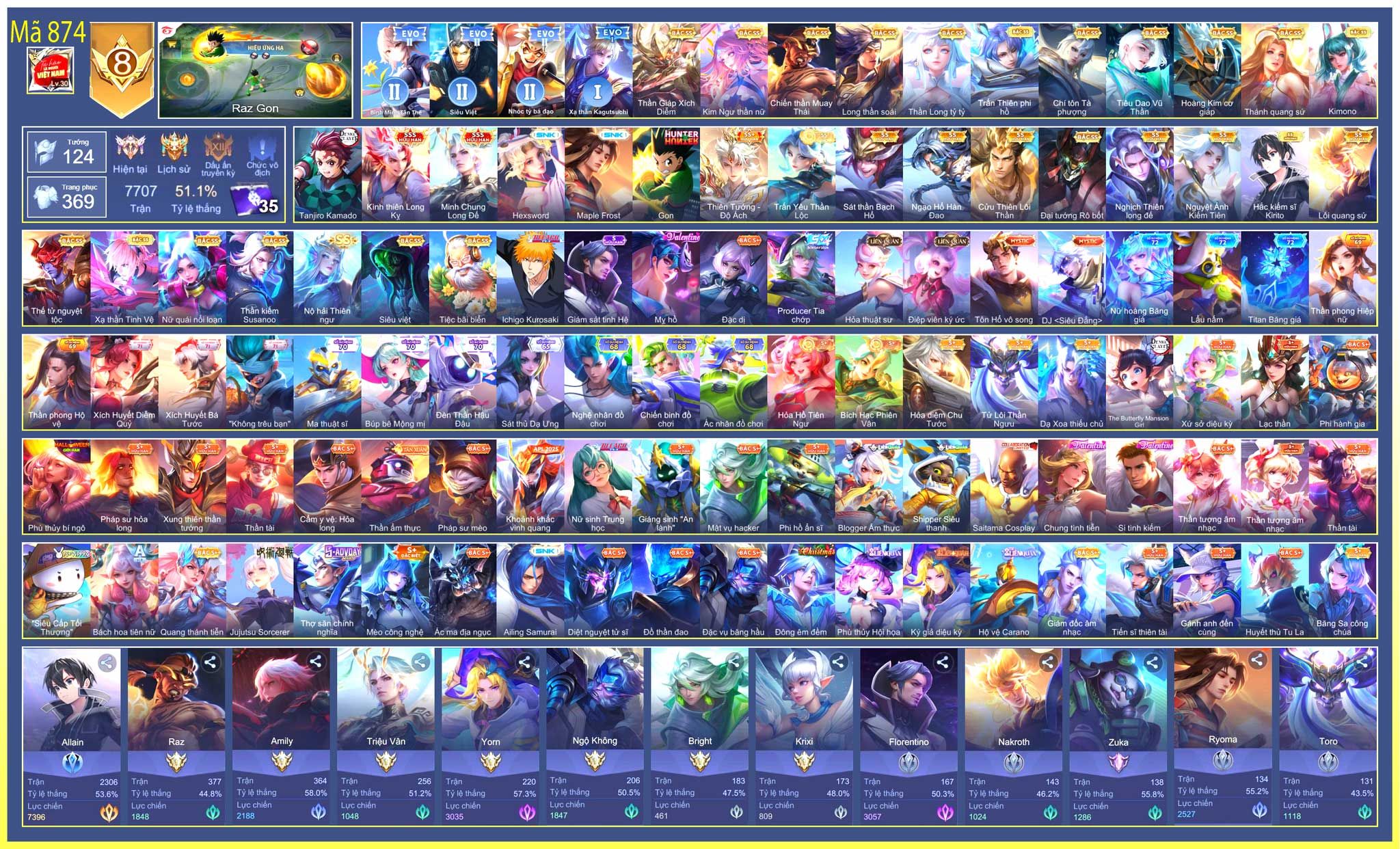 Hình ảnh 1 của tài khoản #1104