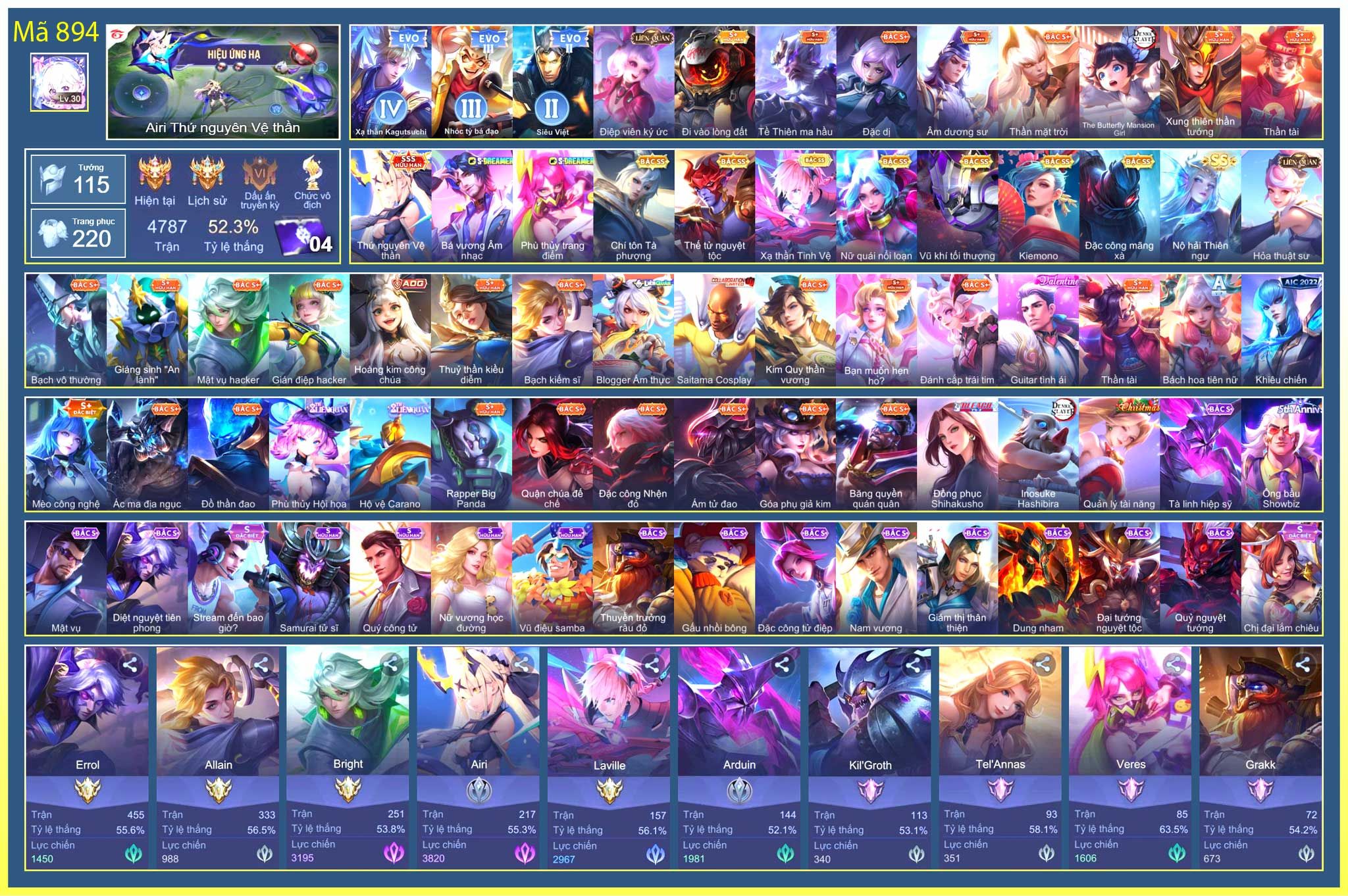 Hình ảnh 1 của tài khoản #1145